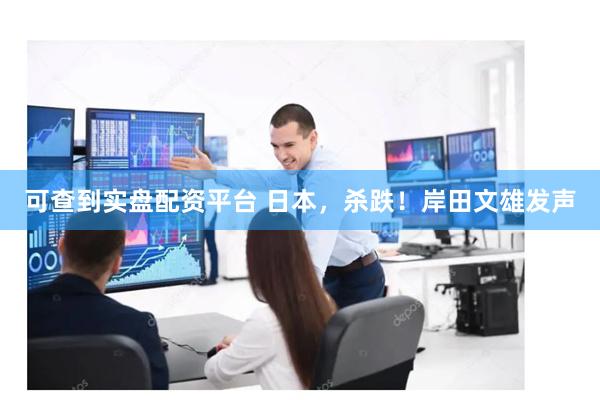 可查到实盘配资平台 日本，杀跌！岸田文雄发声