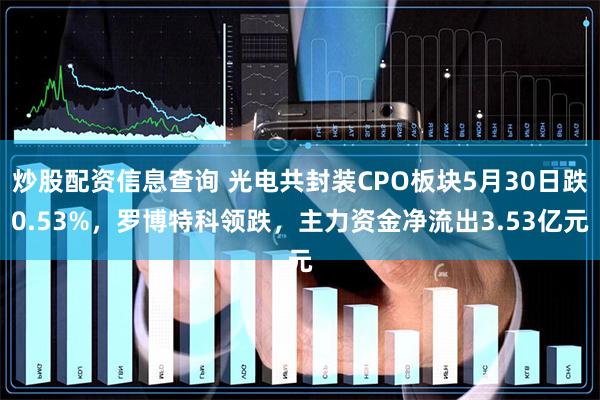 炒股配资信息查询 光电共封装CPO板块5月30日跌0.53%，罗博特科领跌，主力资金净流出3.53亿元