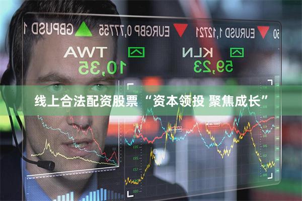 线上合法配资股票 “资本领投 聚焦成长”