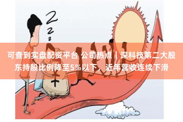 可查到实盘配资平台 公司热点｜深科技第二大股东持股比例降至5%以下，近年营收连续下滑