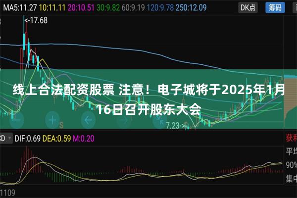 线上合法配资股票 注意！电子城将于2025年1月16日召开股东大会